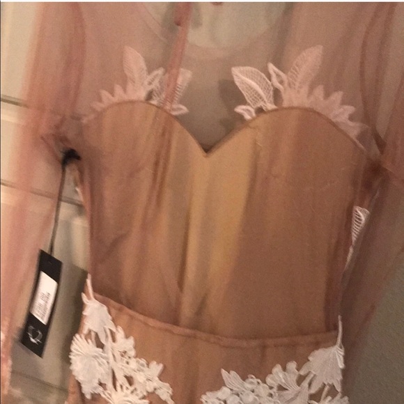 NWT For Love and Lemons Balmy Night Mini Dress Size S - Picture 7 of 8